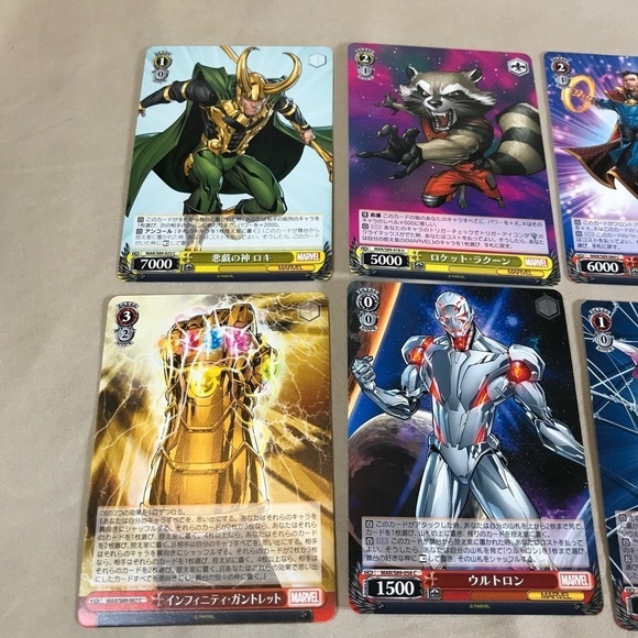 Weiss Schwarz Marvel Trading Card Lot of 23 Commons - Picture 2 of 11
